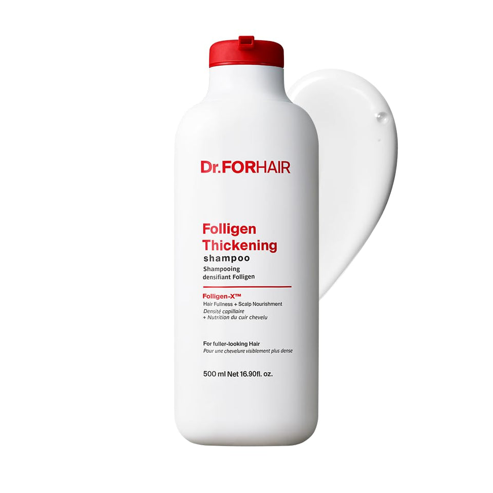 Dr.FORHAIR front packaging showing product and size for clear identification