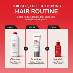 DR.FORHAIR jar on bathroom shelf in everyday self-care setting