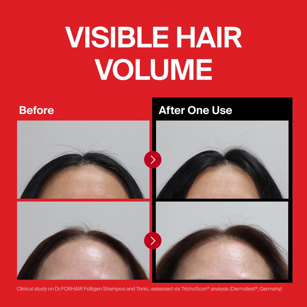 DR.FORHAIR creamy lather texture demonstrating gentle nourishing cleanse