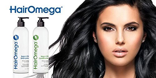 DrFormulas conditioner being applied to hair for smoother strands