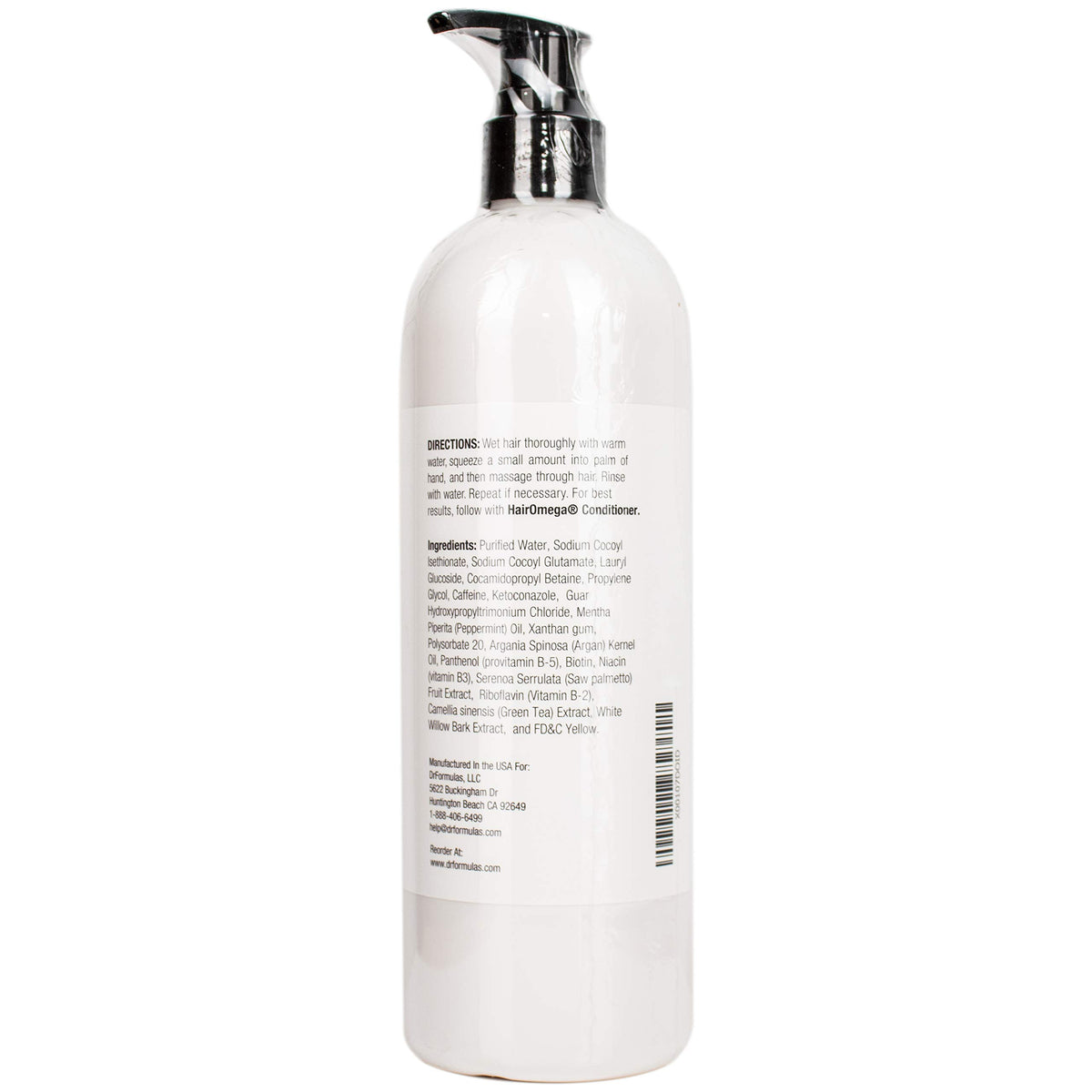 DrFormulas conditioner creamy texture demonstrating deep hydration