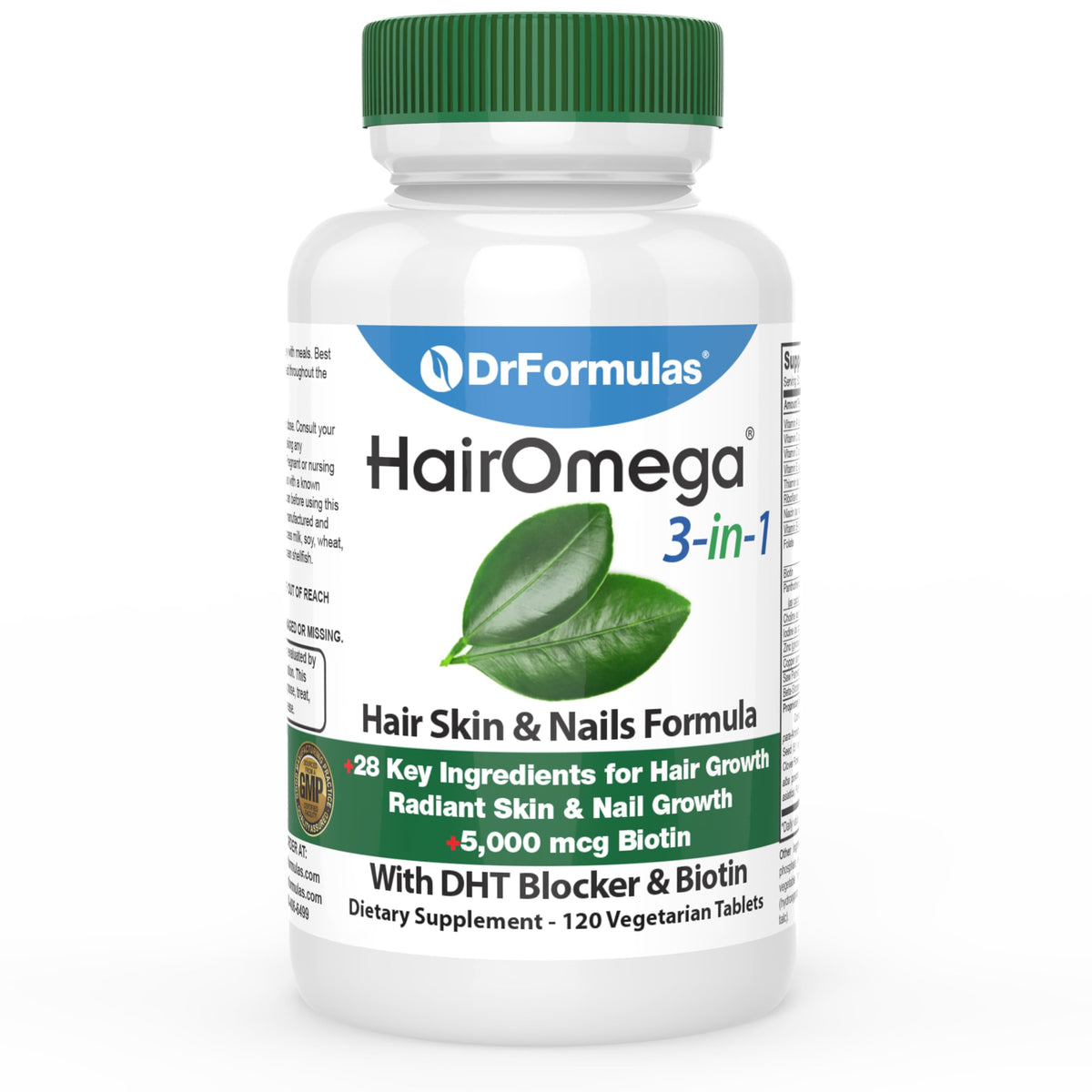 DrFormulas bottle front view showing label and benefits