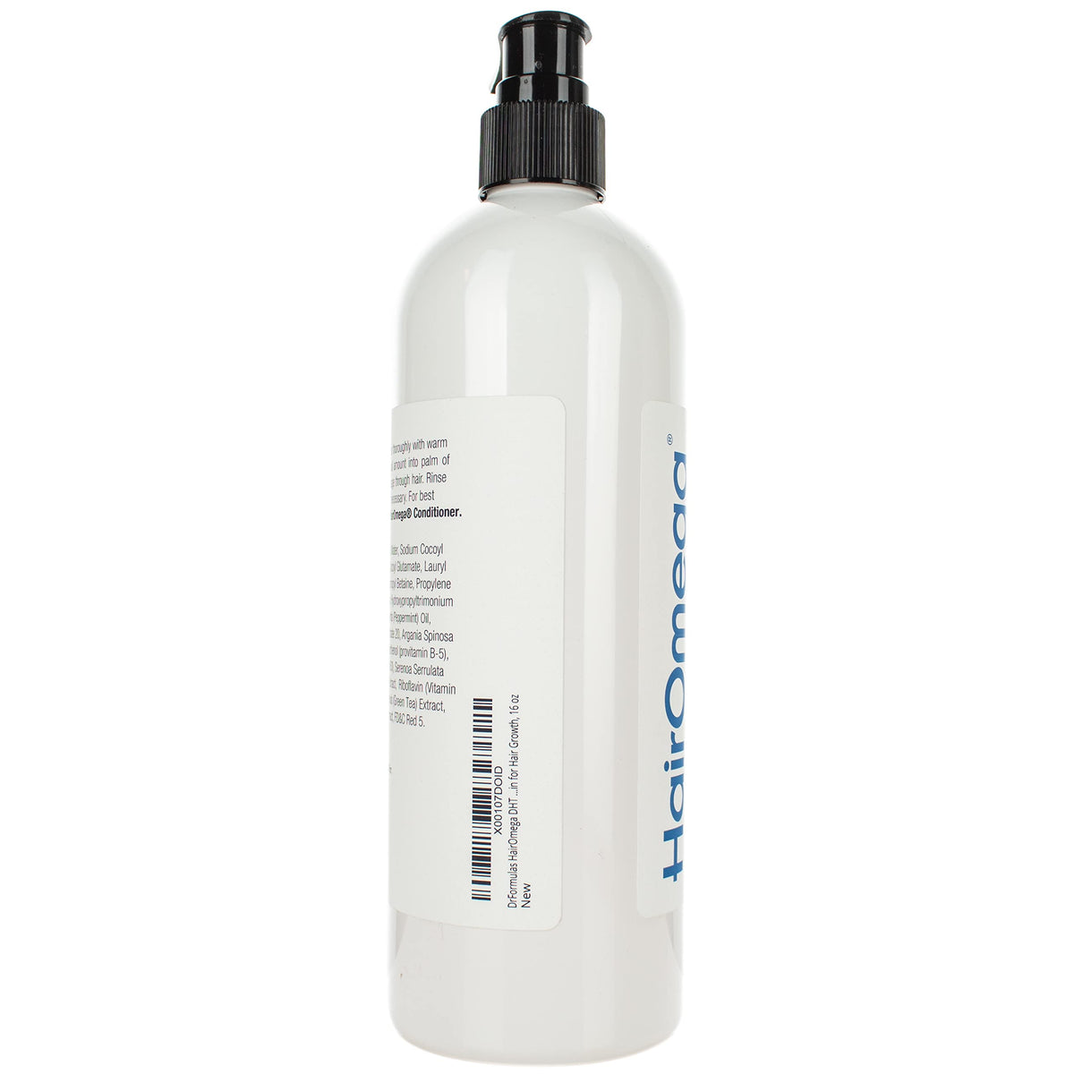 DrFormulas shampoo in shower lifestyle image demonstrating refreshing peppermint scent