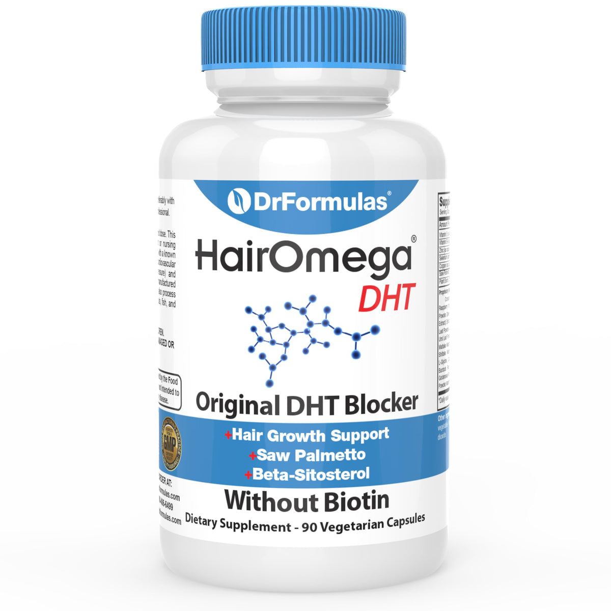 DrFormulas front packaging showing bottle and label benefits