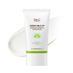 Dr. G front packaging showing SPF 50 and key benefits