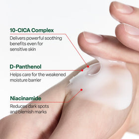 Dr. G product label close-up describing ingredient transparency benefit
