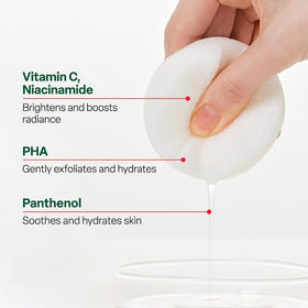 Dr.G soft pad close-up designed for sensitive areas and gentle skin refinement