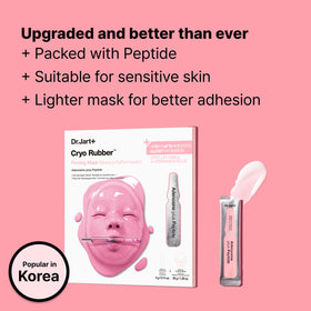 Dr.Jart+ ampoule bottle open with serum for targeted firming