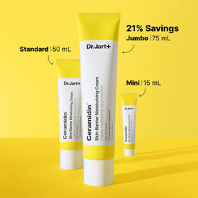 Dr.Jart+ packaging label clear shot, communicates formulation and claims