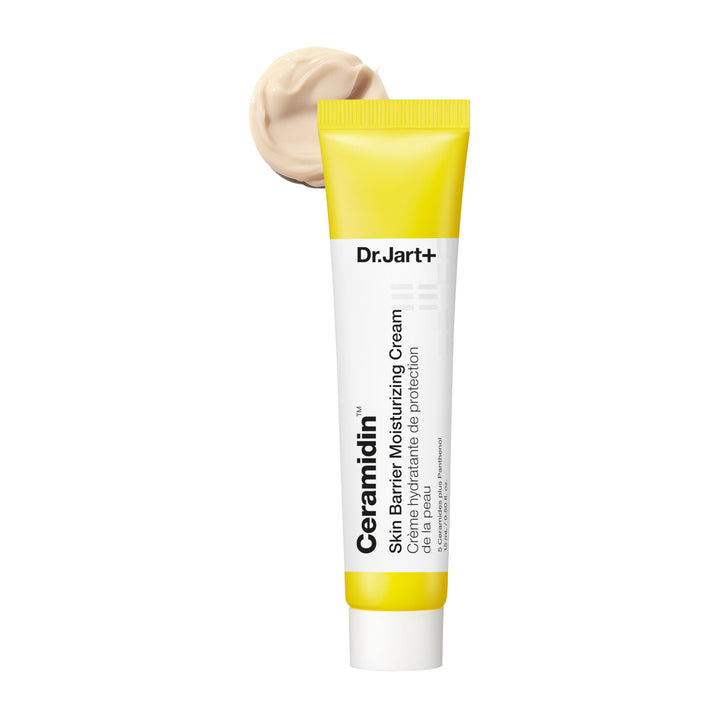 Dr.Jart+ travel tube front view showing compact moisturizer for trips