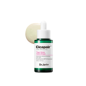 Dr.Jart+ front bottle showing slim tinted serum, quick redness correction