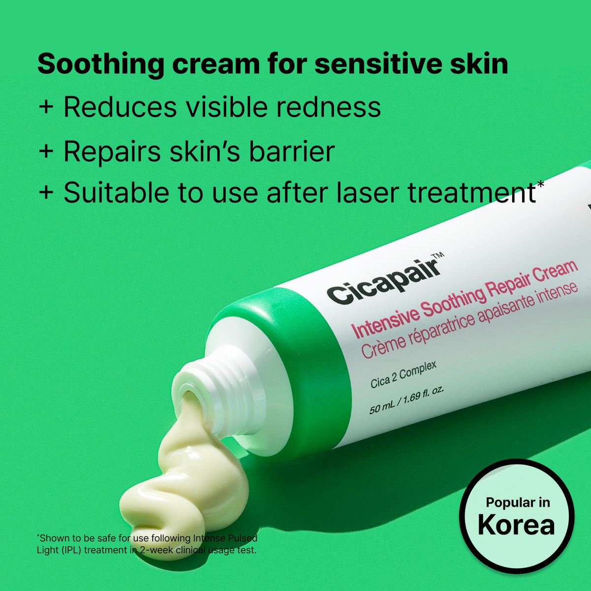 Dr.Jart+ creamy texture close-up demonstrating smooth, non-greasy absorption