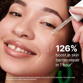 Dr.Jart+ serum texture close-up highlighting lightweight, fast-absorbing feel