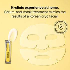 Dr.Jart+ rubber mask close-up texture demonstrating cooling seal