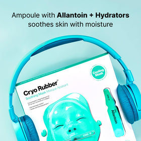 Dr.Jart+ mask being applied on face demonstrating cooling application benefit