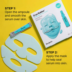 Dr.Jart+ mask texture detail highlighting soft flexible cooling material