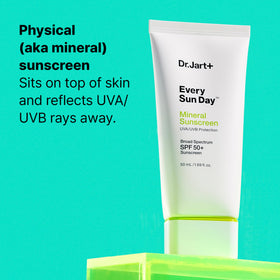 Dr.Jart+ tube inside travel pouch for on-the-go reapplication convenience