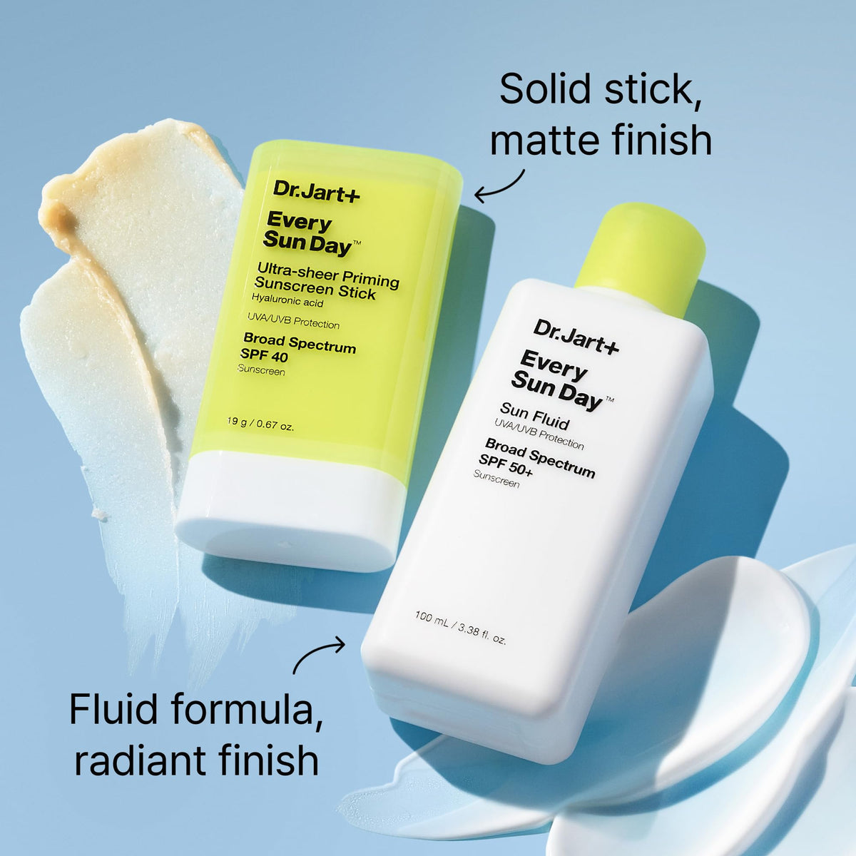 Dr.Jart+ product label close-up showing ingredient clarity and free-from benefits