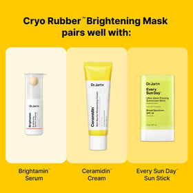 Dr.Jart+ mask on bathroom vanity suggesting at-home spa benefit