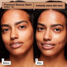 Dr.Jart+ BB cream texture swatch showing smooth blendable finish