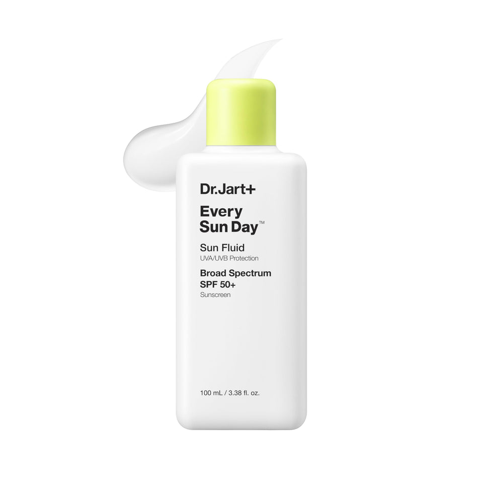 Dr.Jart+ front packaging showing SPF 50+ and lightweight benefit