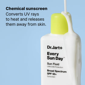 Dr.Jart+ held in hand showing size and travel-friendly benefit