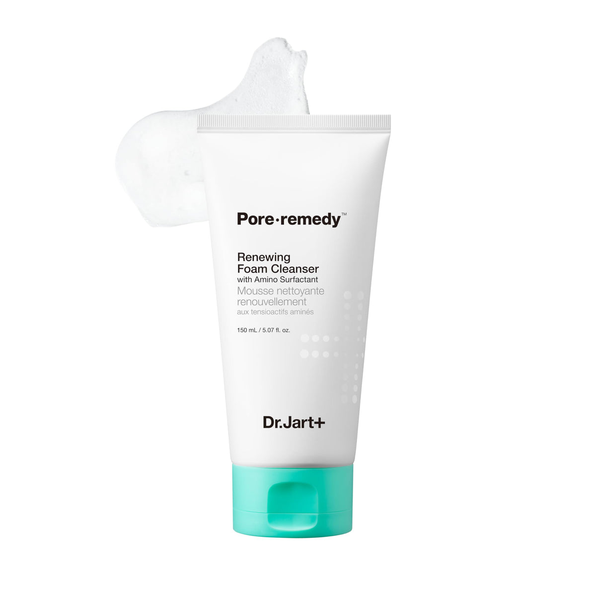 Dr.Jart+ front packaging showing bottle and label, clear product identity and trust