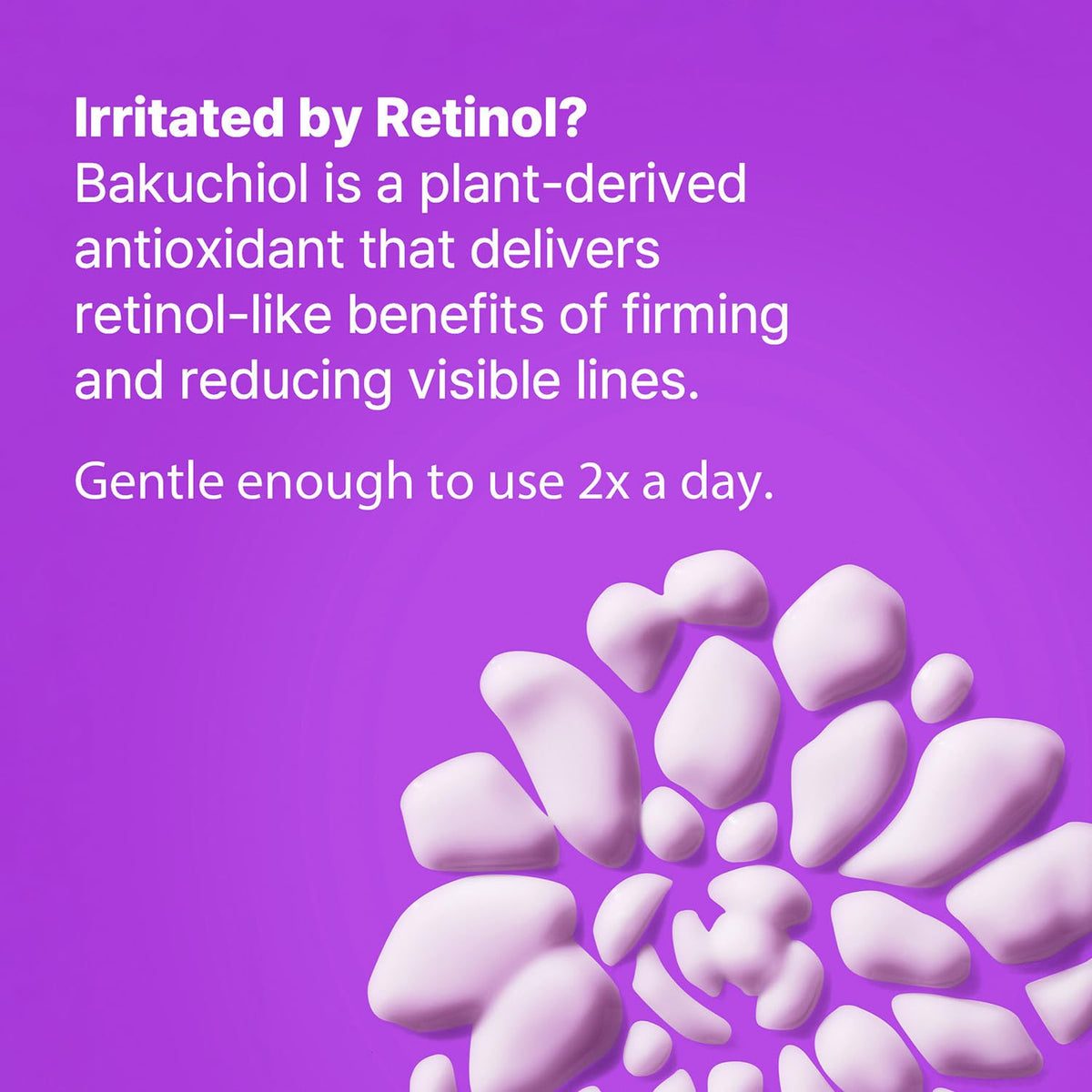 Dr.Jart+ ingredients panel label showing bakuchiol and peptides