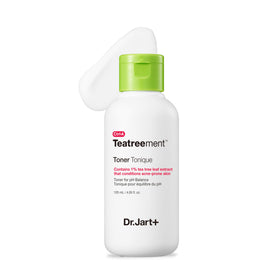 Dr.Jart+ front bottle showing label and size, highlighting clear benefits