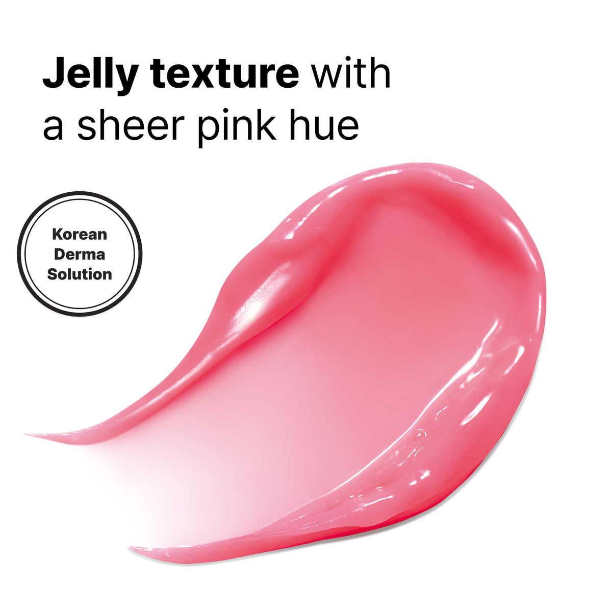 Dr.Jart+ jelly texture close-up revealing glossy consistency and hydrating feel