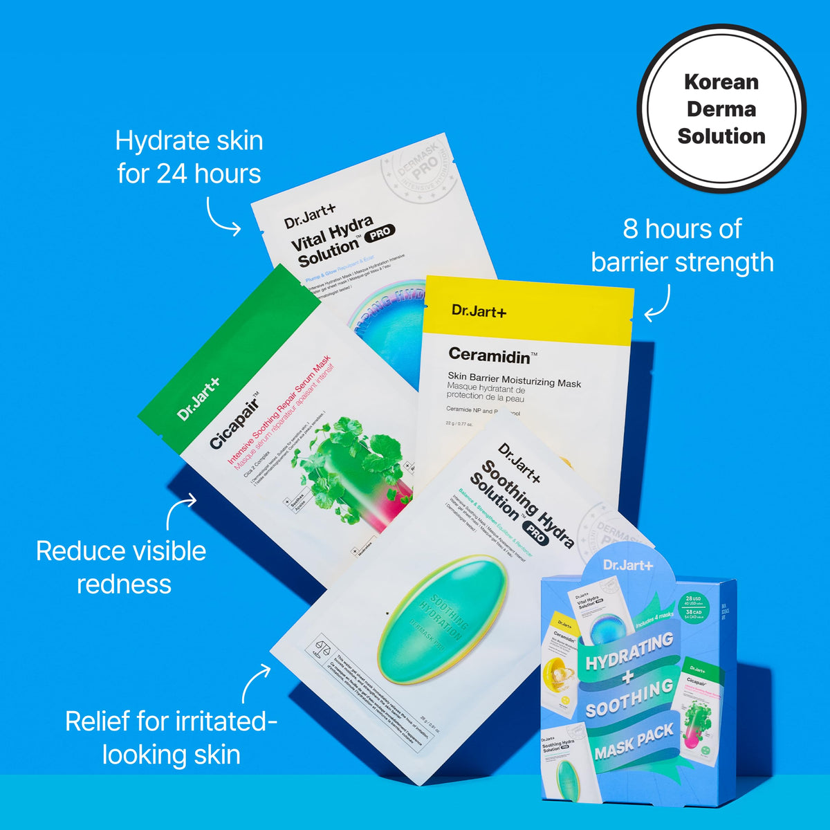 Dr.Jart+ Vital Hydra sheet close-up texture illustrating hydrating hyaluronic delivery