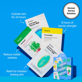 Dr.Jart+ Vital Hydra sheet close-up texture illustrating hydrating hyaluronic delivery