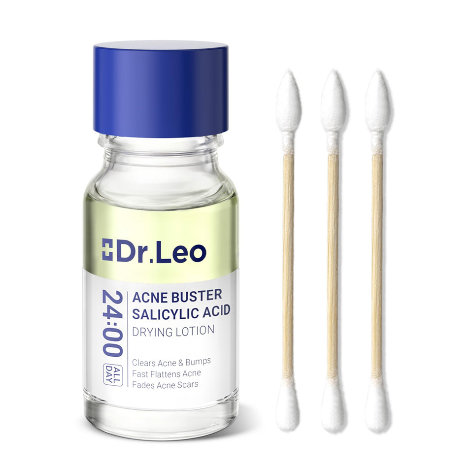 Dr.Leo front bottle shot showing label and compact packaging benefit: clear identification