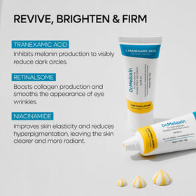 Dr.Melaxin 50ml in hand demonstrating product size and travel convenience