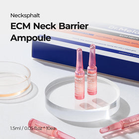 Dr.Melaxin single ampoule close-up demonstrating hygienic single-use benefit