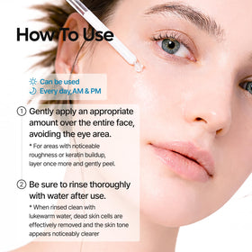Dr.Melaxin before and after skin texture example showing refined pores