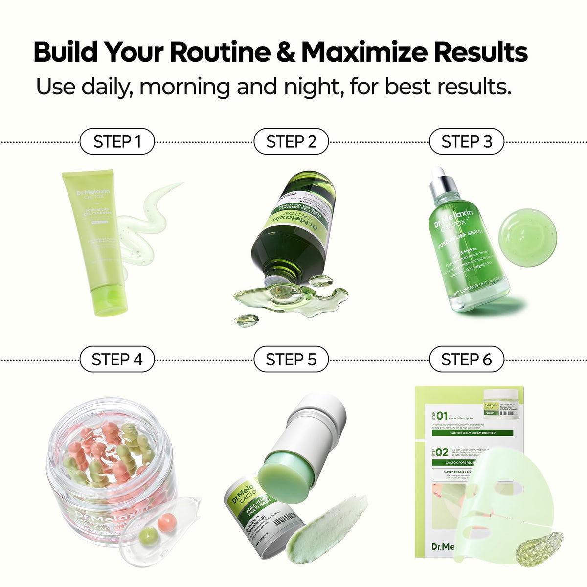Dr.Melaxin on bath vanity lifestyle scene conveying daily routine benefit