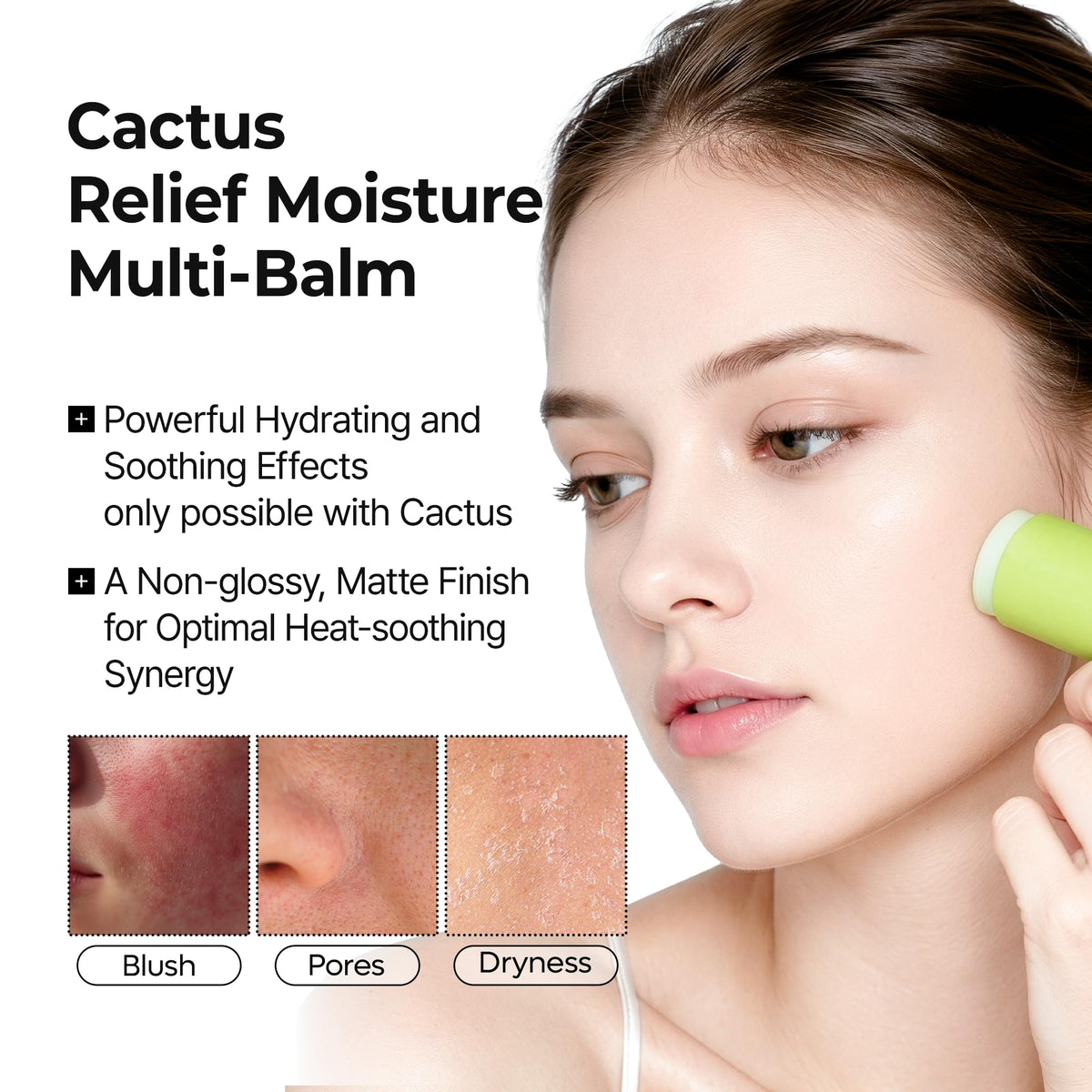 Dr.Melaxin texture swiped on hand demonstrating lightweight glide and quick absorption