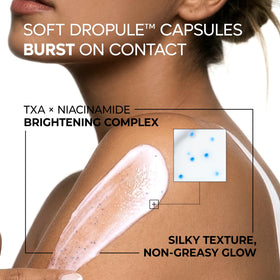 Dr.Melaxin cream applied to elbow showing targeted brightening and smoother appearance