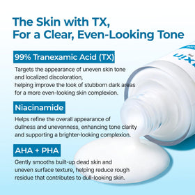 Dr.Melaxin droplet on skin illustrating quick absorption and hydration boost