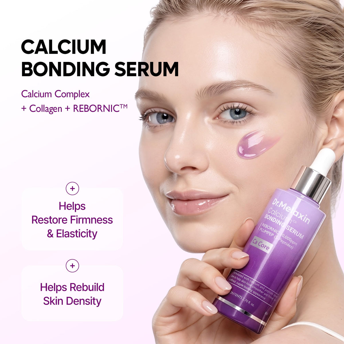 Dr.Melaxin dropper with serum texture highlighting hydration