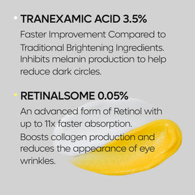 Dr.Melaxin dual-chamber structure detail highlighting ingredient stability