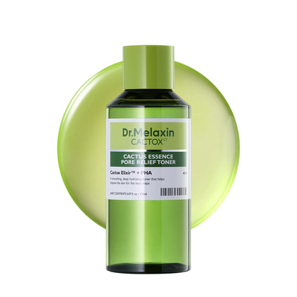Dr.Melaxin front packaging showing bottle and soothing design benefit hydration