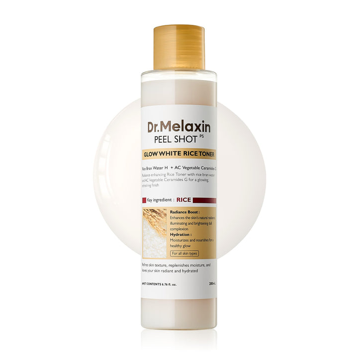 Dr.Melaxin front packaging shot showing bottle and clear product benefits
