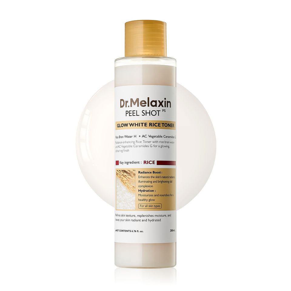 Dr.Melaxin front packaging shot showing bottle and clear product benefits