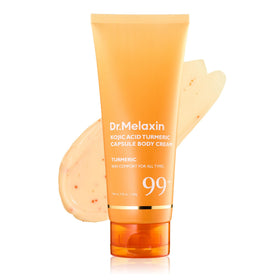 Dr.Melaxin front packaging showing jar and brightening benefits