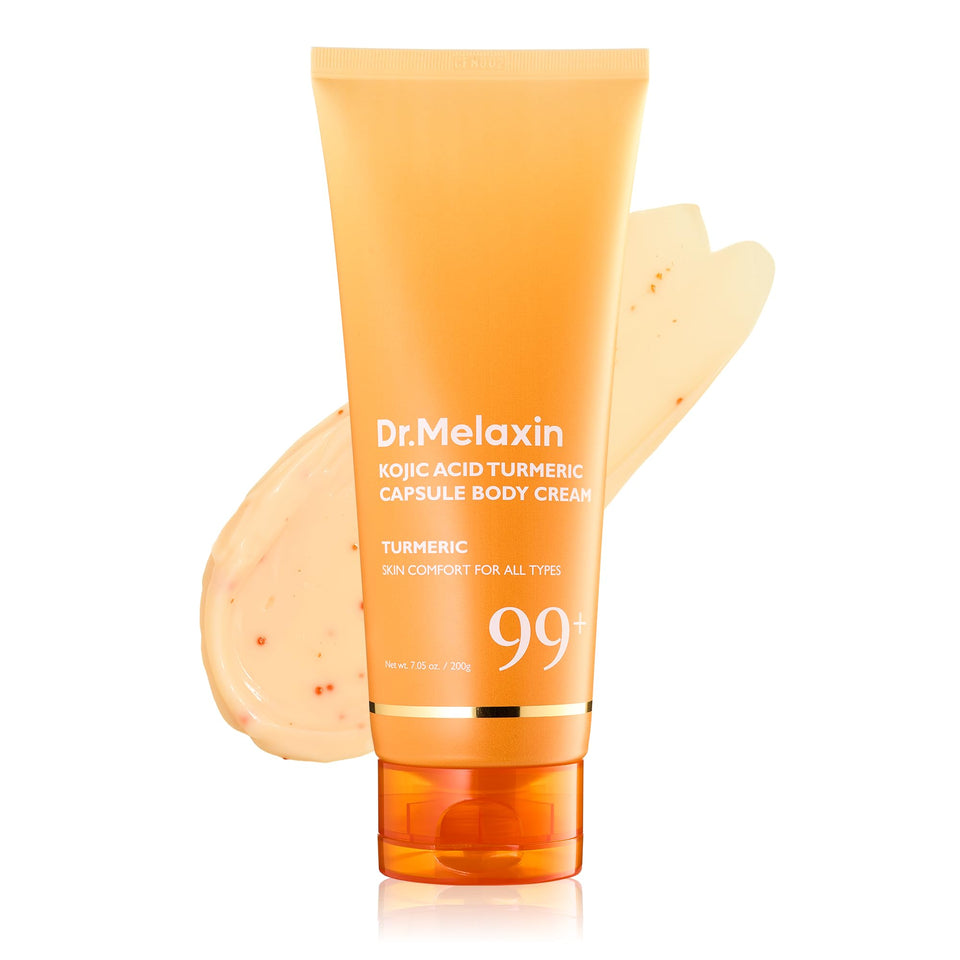 Dr.Melaxin front packaging showing jar and brightening benefits