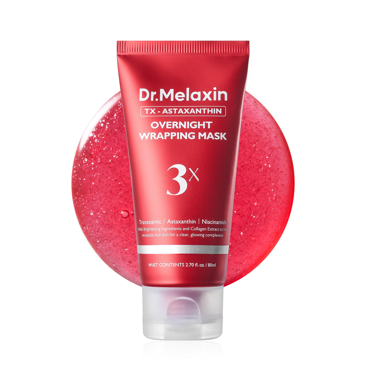 Dr.Melaxin front packaging showing product tube and label for easy identification and shelf appeal