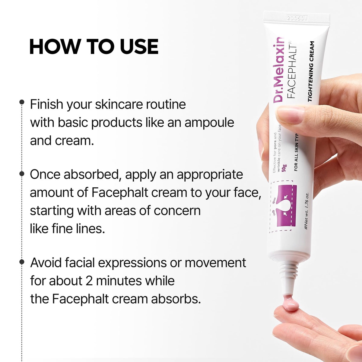 Dr.Melaxin calamine ingredient powder emphasizing gentle-soothing benefit