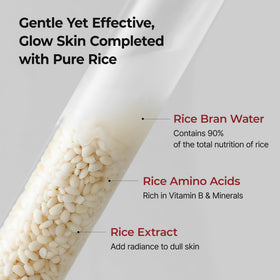 Dr.Melaxin rice extract ingredient image emphasizing natural nourishment